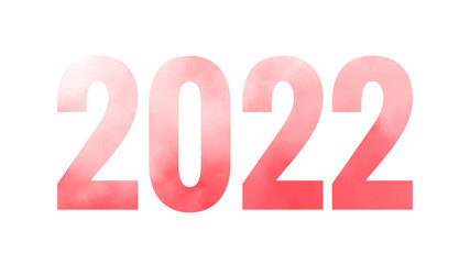 Number 2022 new year 