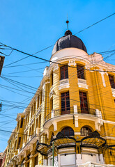 Architecture of La Paz, the capital of Bolivia
