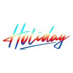 HOLIDAY