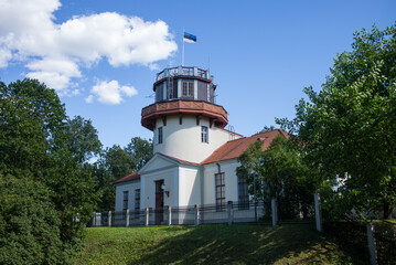 Observatory building in Tartu Estonia
