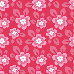 Seamless pattern, endless texture - stylized zwei - graphics - Wallpapers, textiles, packaging