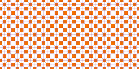 Vector seamless Hong Kong traditional vintage orange floor pattern textured banner background
