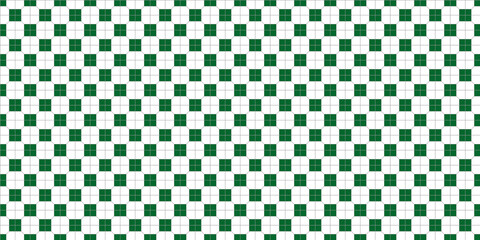 Vector seamless Hong Kong traditional vintage green floor pattern textured banner background - 469208021