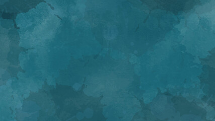 Teal grunge background or texture. abstract wallpaper and texture background