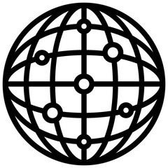 globe1 outline icon