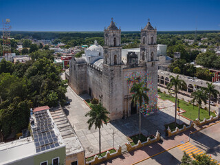 San Servasio church in Valladolid, Yucatan, Mexico