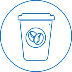 Coffee icon sign symbol design