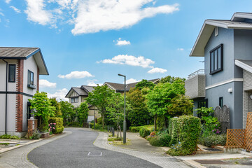 日本の住宅地　Japan's residential area.