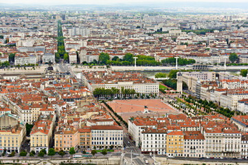 Bellecour district, Lyon, France