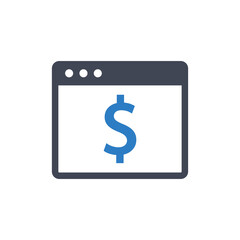 Online banking icon