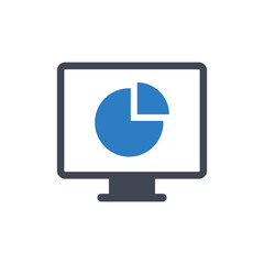 Data analytics icon