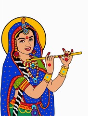  A beautiful illustrations of indian gods and goddeses