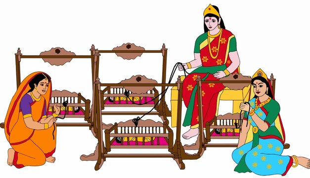  A beautiful illustrations of indian gods and goddeses