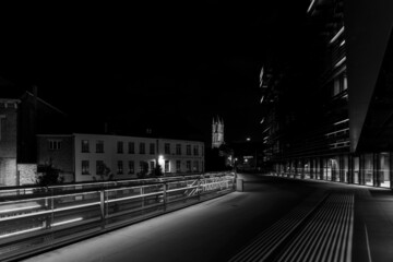 Saint Bavo's Cathedral in Ghent in the early morning