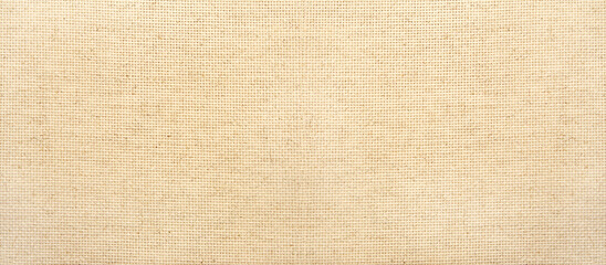 Horizontal or vertical background with beige canvas texture. Natural linen texture backdrop
