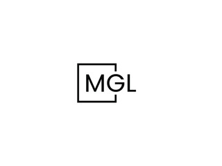 MGL Letter Initial Logo Design Vector Illustration