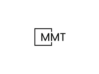 MMT Letter Initial Logo Design Vector Illustration