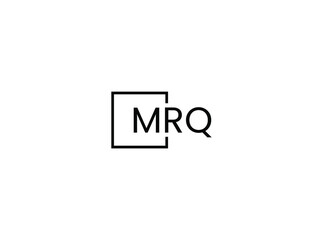MRQ Letter Initial Logo Design Vector Illustration
