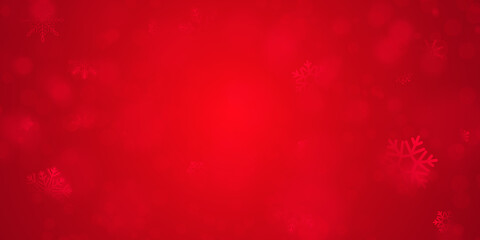 merry christmas and happy new year red background celebration background template with ribbon elegant greeting card