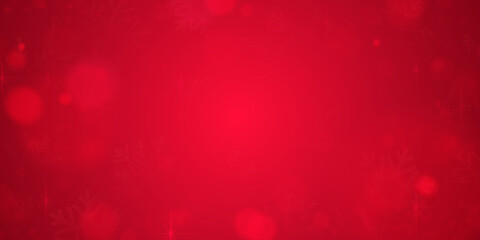 merry christmas and happy new year red background celebration background template with ribbon elegant greeting card