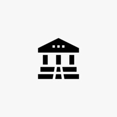 university icon. university vector icon on white background