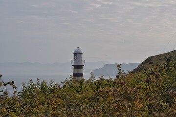 lighthouse on the coast