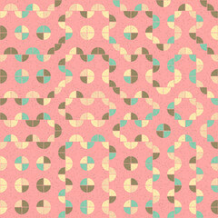 Abstract Geometric Pattern generative computational art illustration