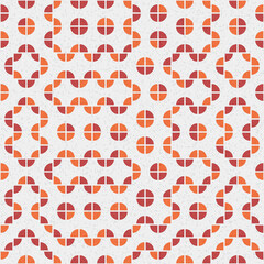 Abstract Geometric Pattern generative computational art illustration