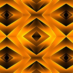 Decoration fractal background tile