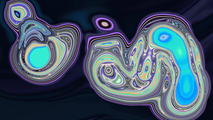 Abstract fantasy textured multicolored background