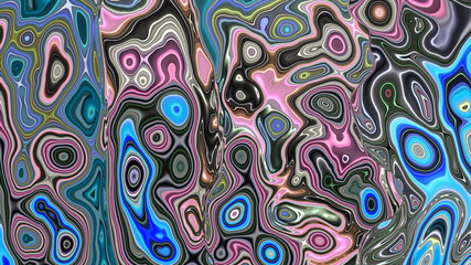 Abstract fantasy textured multicolored background