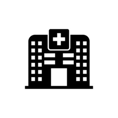 hospital icon design template vector
