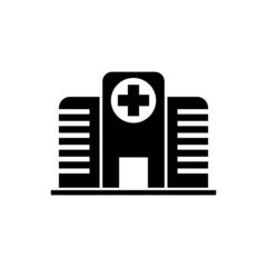 hospital icon design template vector