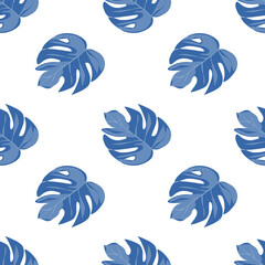 Very beautiful seamless pattern of leaves.Design for decorating, card, wallpaper, textiles,backdrop.