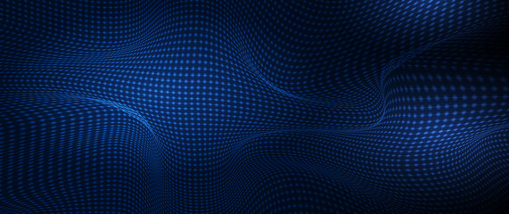 vector abstract digital technology with dot particle, dynamic pattern. Modern graphic design for wallpaper or background. Illustration hi tech, datum futuristic, science and cyber connection concept