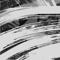 Black and white abstract grunge background
