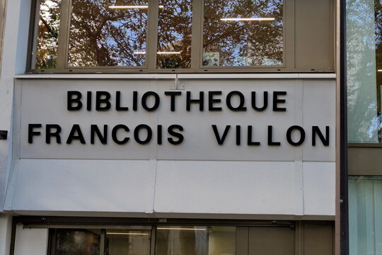 Bibliothèque François Villon. Bibliothèque municipale de la ville de Paris. 81, boulevard de la Villette. 75010 Paris. 29/09/2021.