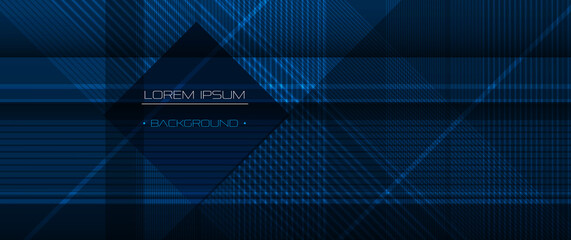 Vector modern graphic design, presentation background. Illustration art, element of geometric shape, line pattern with gradient blue colours background for booklet, business cover, wallpaper, template