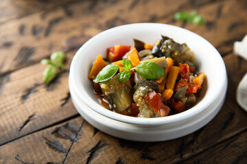 Healthy homemade vegetable ragout