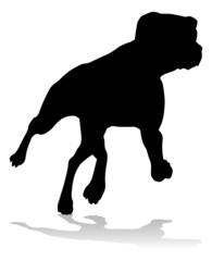 Dog Silhouette Pet Animal