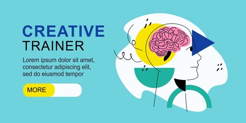 Creative Trainer Horizontal Banner