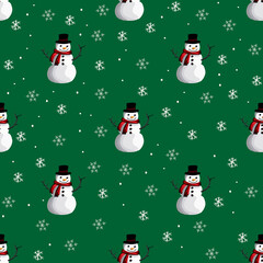 Christmas seamless pattern background. Vector illustration.