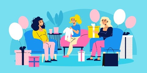 Baby Shower Party Concept