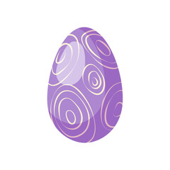 Floral Artwork Egg Composition
