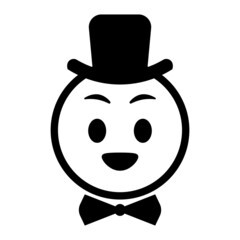 Smiley face. Emoji icon vector. Emoticon sign. Positive emotions. Vector illustration.