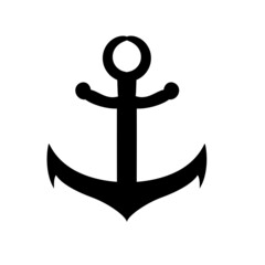 anchor icon on white