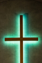 ニュージーランド　ネルソンの市街地にあるクライストチャーチ大聖堂の講壇