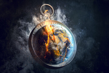 Welt - Retten - Naturkatastophe - Klimawandel
