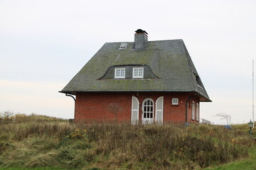 Juist, Ostfriesland (East Frisian Island "Juist") | Backsteinhäuser auf Juist