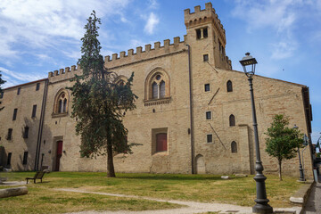Palazzo Malatestiano, historic palace of Fano, Italy